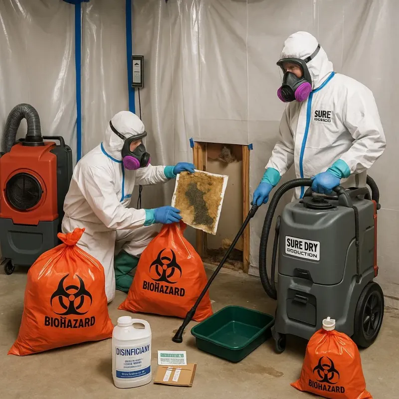 Contaminated Water Handling Protocols process in Hamlin, WV