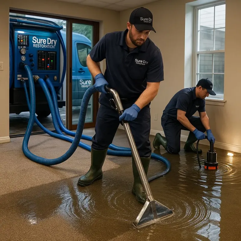 Water Extraction and Removal process in Hamlin, WV